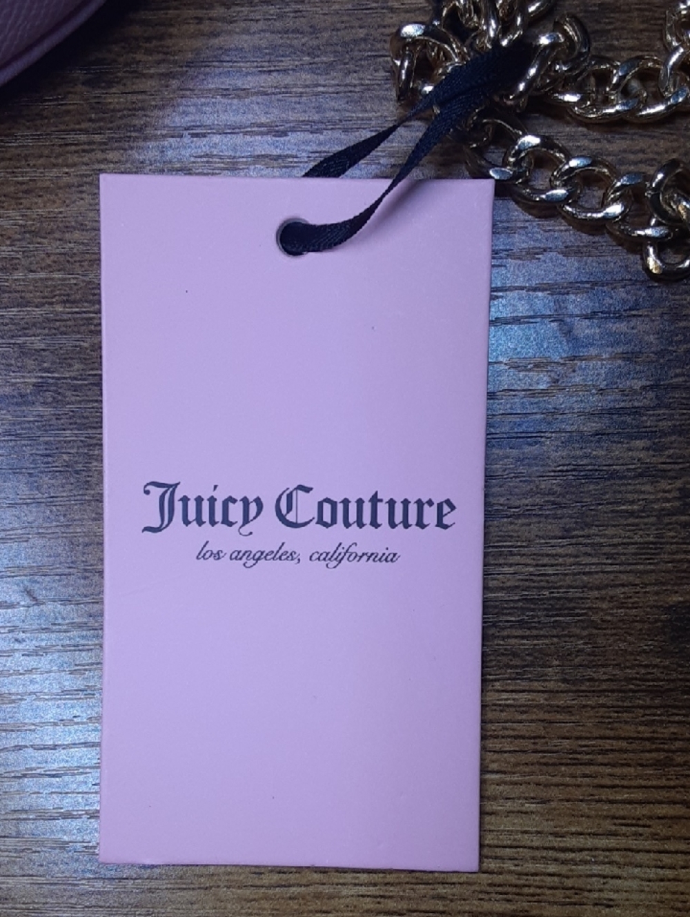 Juicy Couture Light Pink Heart-Shaped Crossbody - Picture 4 of 9